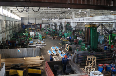 Освещение производственных зон ООО «УЗПВ», г. Екатеринбург