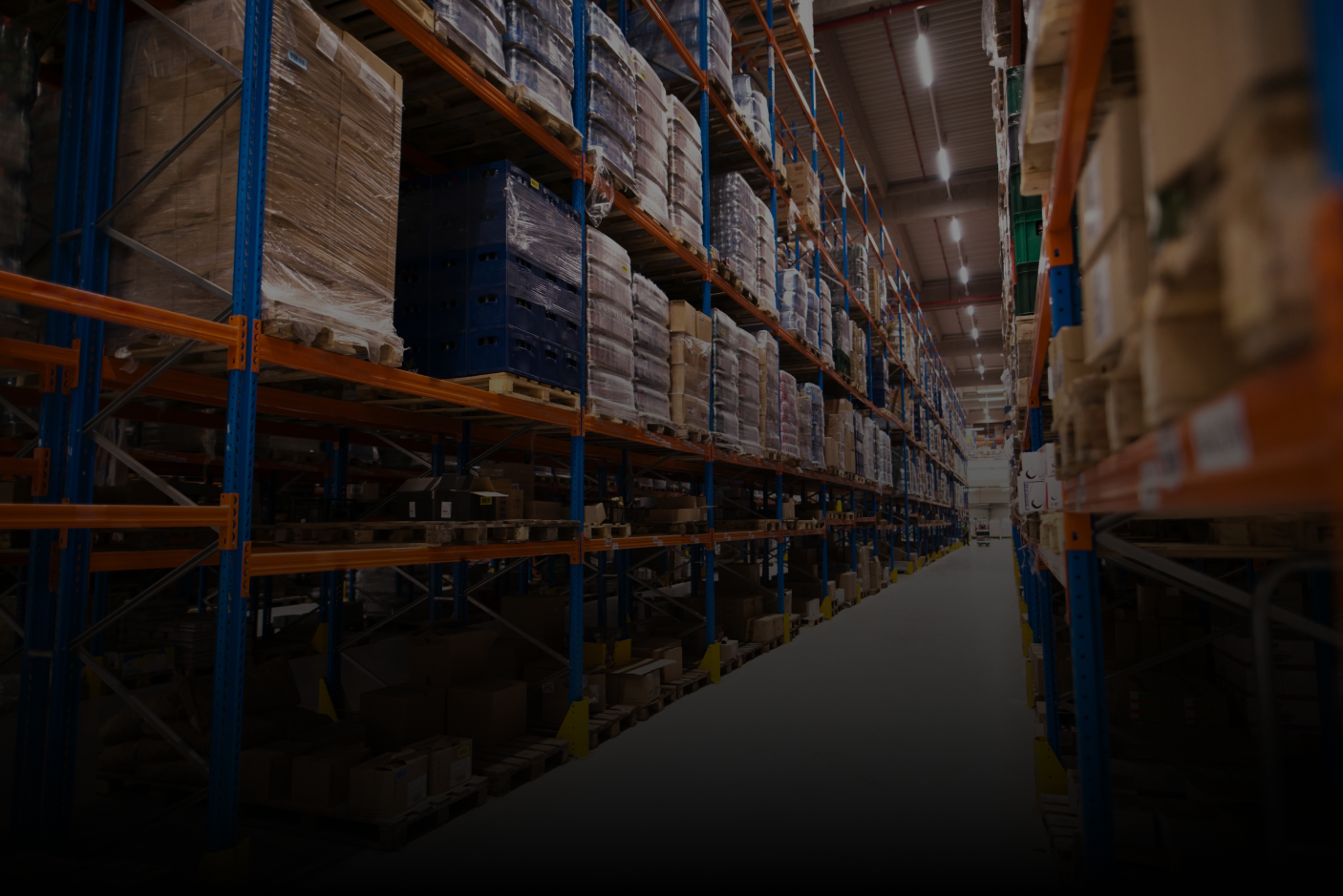 Освещение складского помещения непищевых продуктов