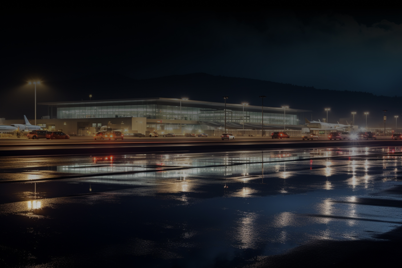 Освещение аэропорта