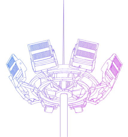 Мощные прожекторы