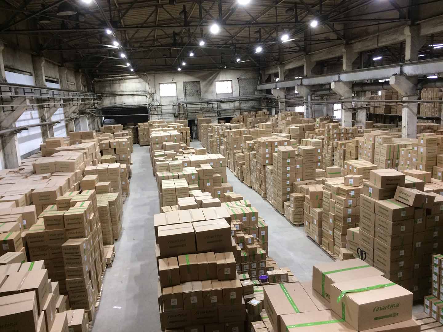 ООО «Мартика». Склад готовой продукции, г. Барнаул